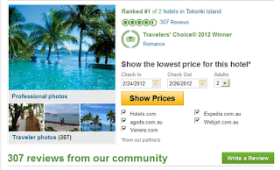 Tokoriki Island Resort Voted Worlds 5th most Romantic Resort
