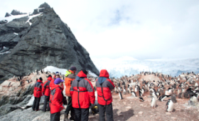 Historic Day, As Silversea Expedition Guests Land On Point Wild, Elephant Island, Antarctica