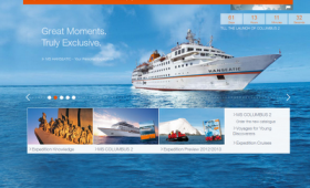 Hapag-Lloyd Cruises Launches Redesigned Homepage