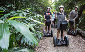 Whitsunday Segway Tours in the Conway National Park and along Airlie Beach