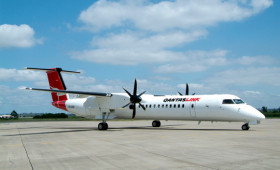 QantasLink Inaugural Cairns-Port Moresby Flight Takes Off