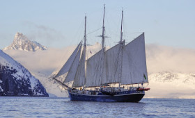 Incredible Arctic Odyssey aboard a classic three-masted schooner.